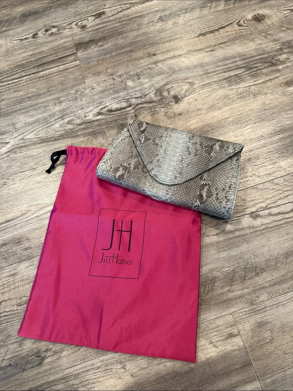 Jilly New York Clutch Exotic Skin Bag